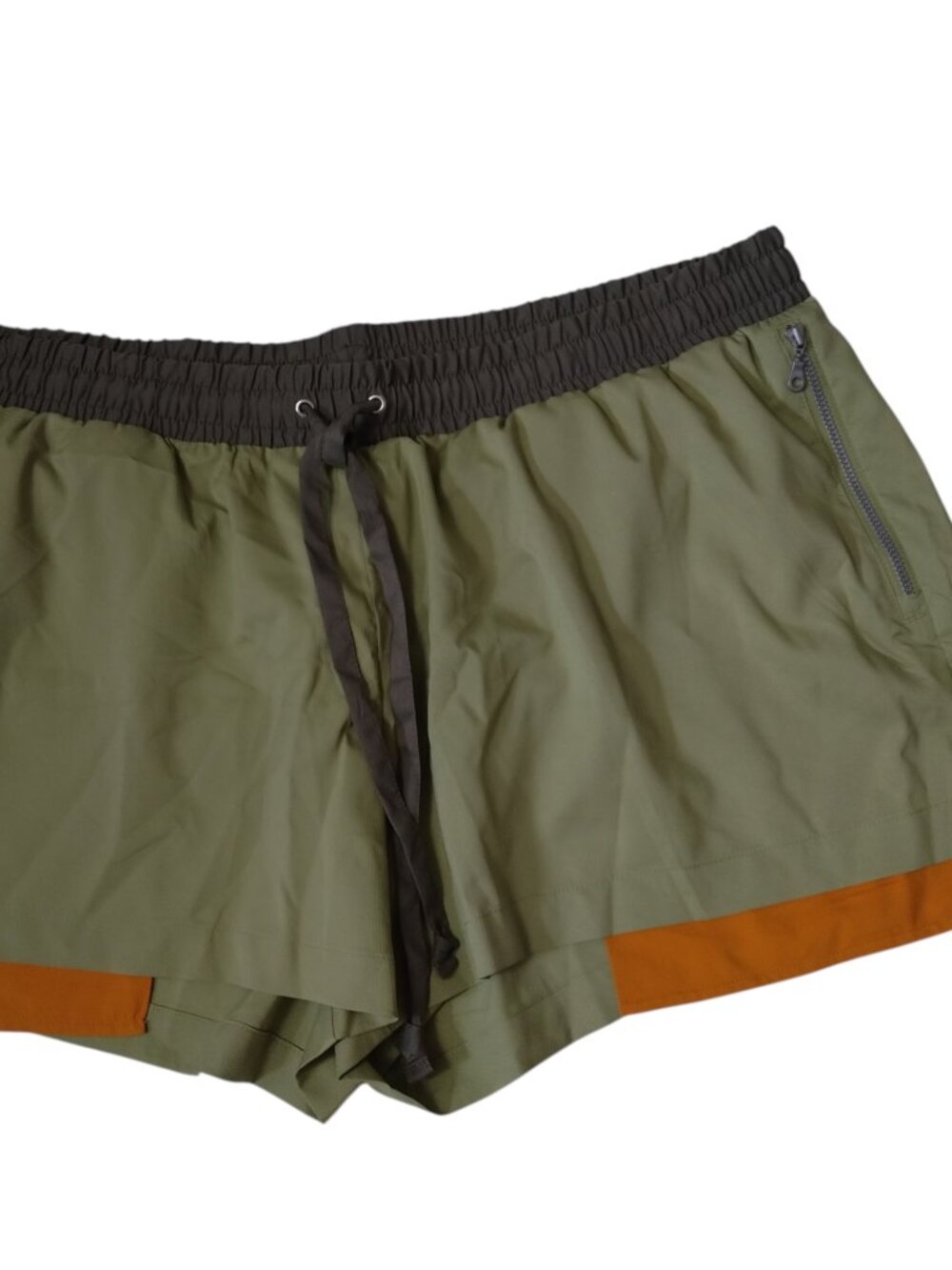 Girlfriend Collective Green Shorts With Liner Size XXL Pull On Drawstring Casual - Picture 4 of 7